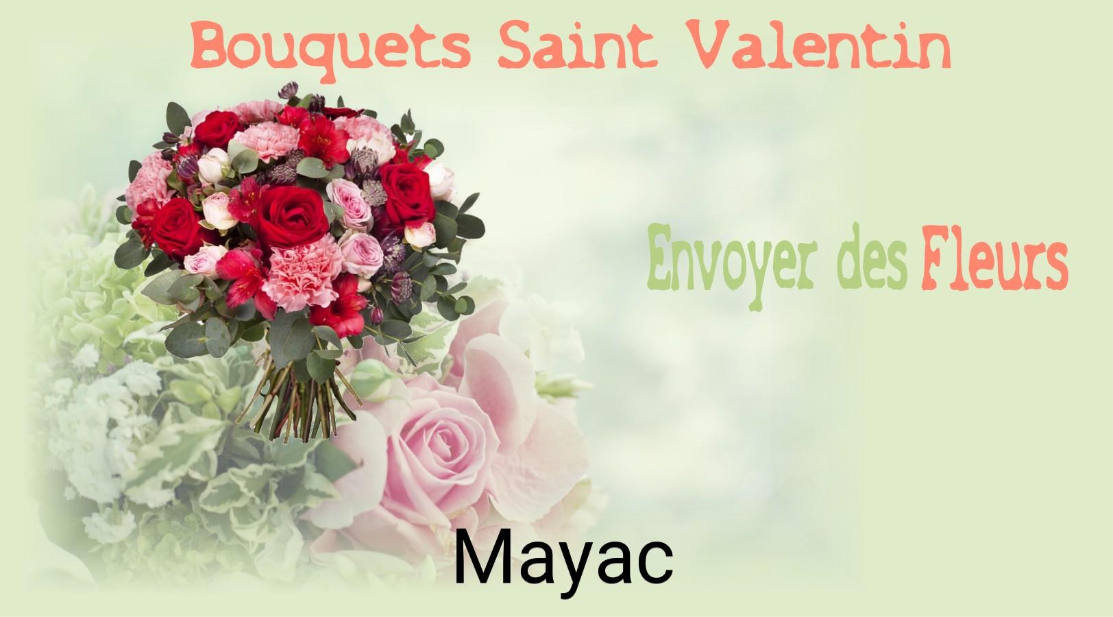 Roses de Saint-Valentin livrées à Mayac